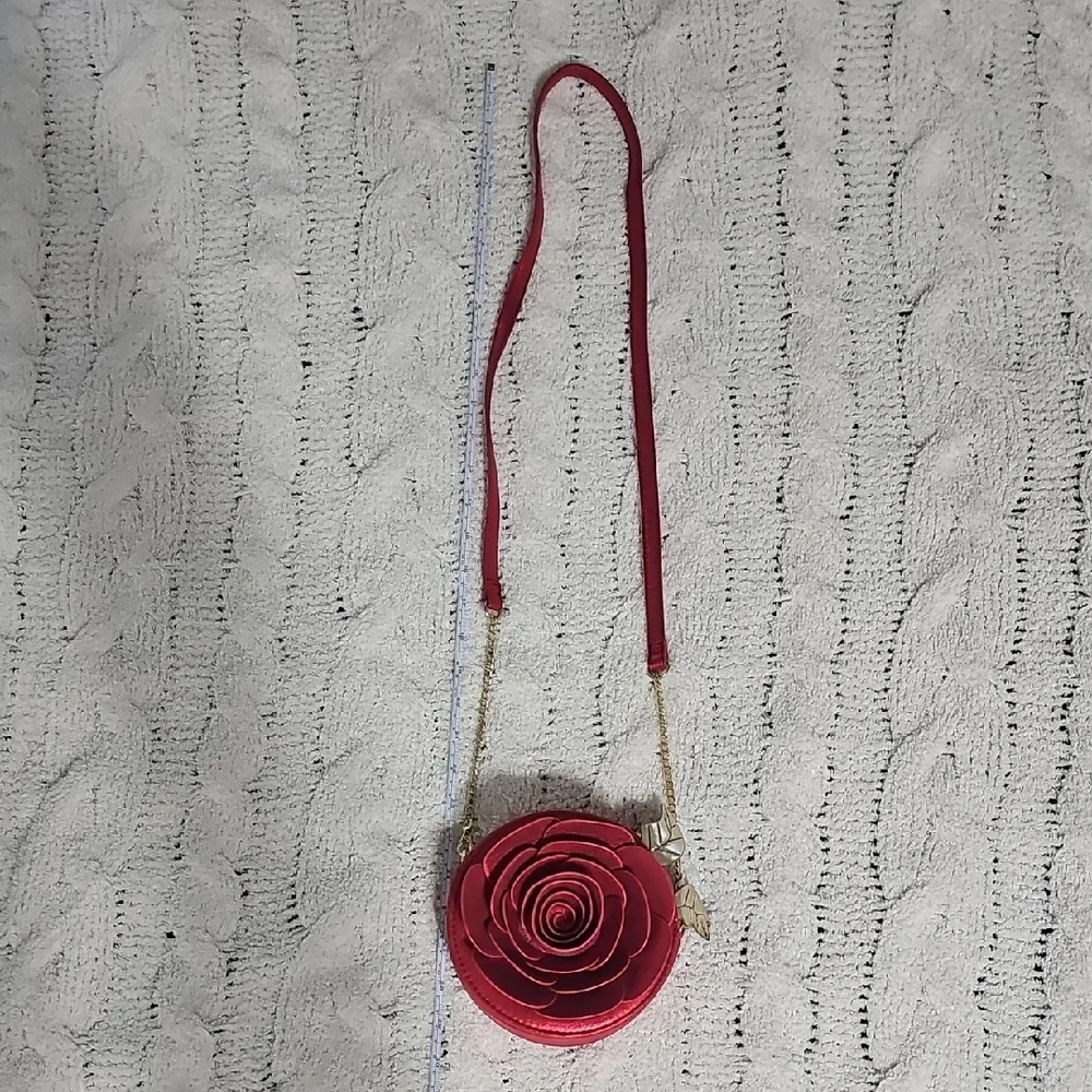 Danielle Nicole Beauty And The Beast Enchanted Rose Crossbody Bag - Picture 7 of 8